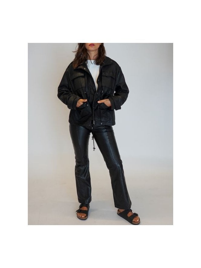 Bella Funnel Neck Drawstring Jacket