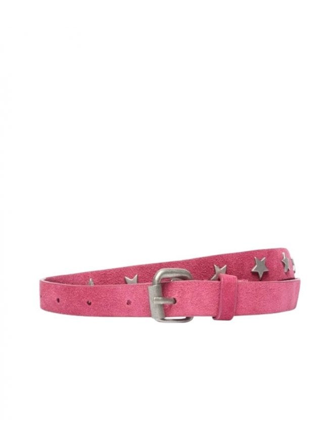 Bronwen Star Studded Belt Ant. Silver