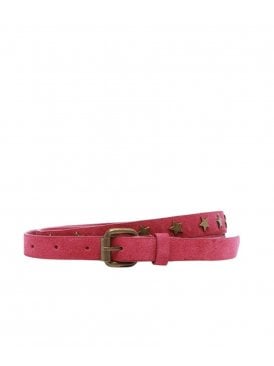 Bronwen Star Studded Belt Ant. Silver