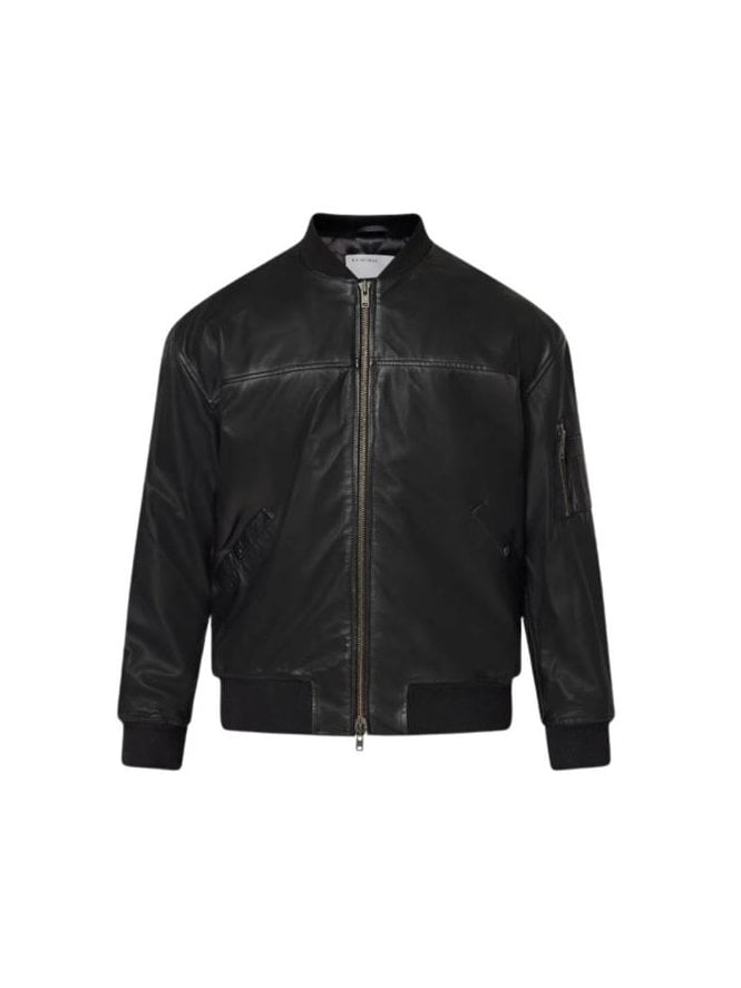 Clean Lines Casual Fit Bomber With 2 Way Zip 