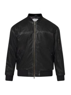 Clean Lines Casual Fit Bomber With 2 Way Zip 