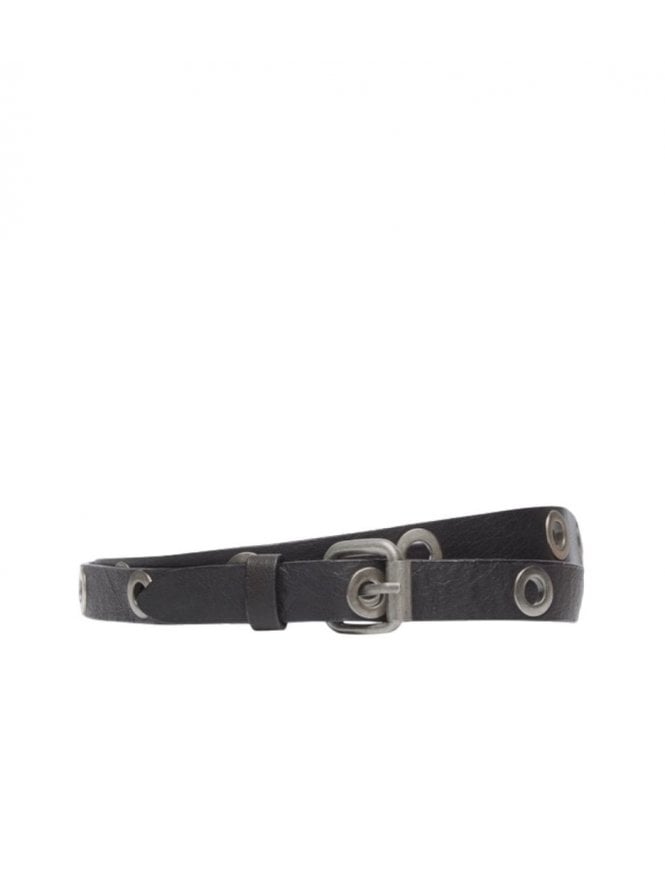 Dimitra Eyelet Belt Ant. Silver