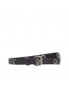 Dimitra Eyelet Belt Ant. Silver