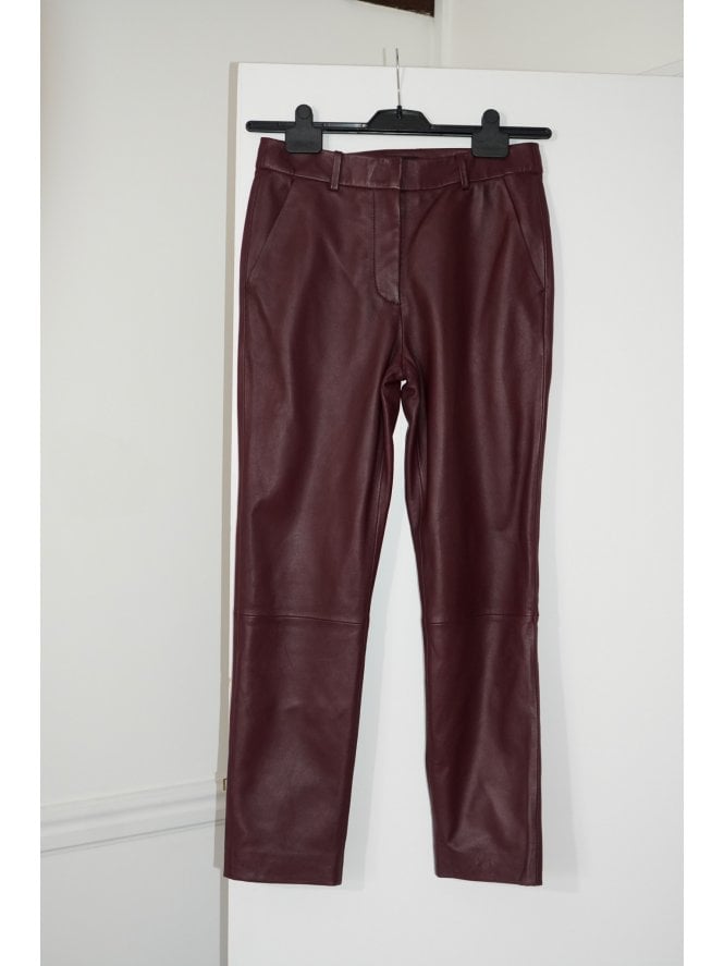 Elanor Mid Rise Straight Leg Ankle Grazer Trousers