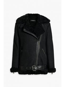 Evie Suede Finish Shearling Aviator