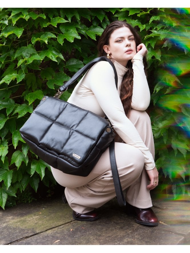 Francesca Quilted Shoulder Bag