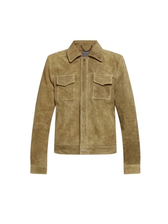 Harry Boxy Fit Suede Trucker
