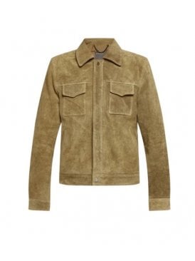 Harry Boxy Fit Suede Trucker