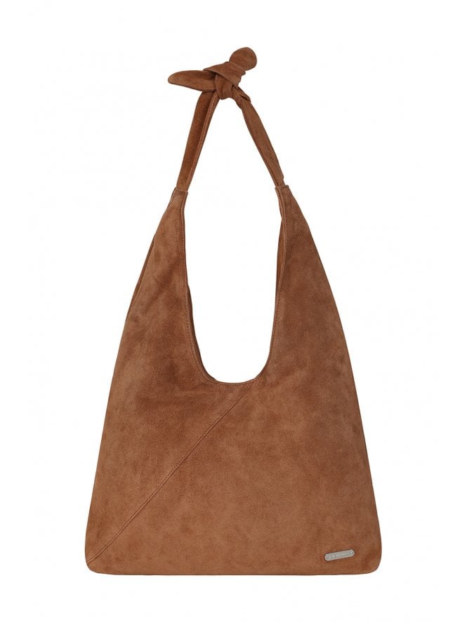Ivana Suede Tie Top Bag