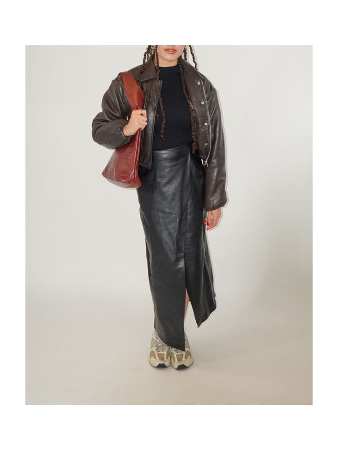 Long Length Wrap Skirt