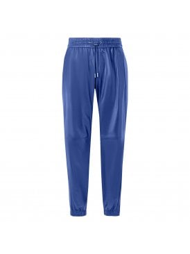 Marjorie Skipper Leather Cuffed Joggers 