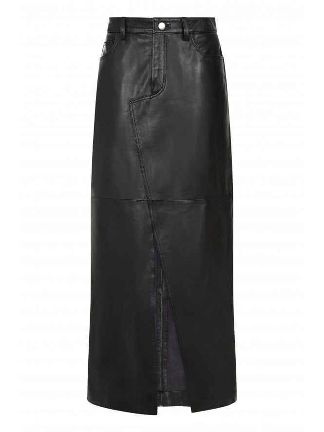 Maxi Skirt With Asymmetrical Panelling