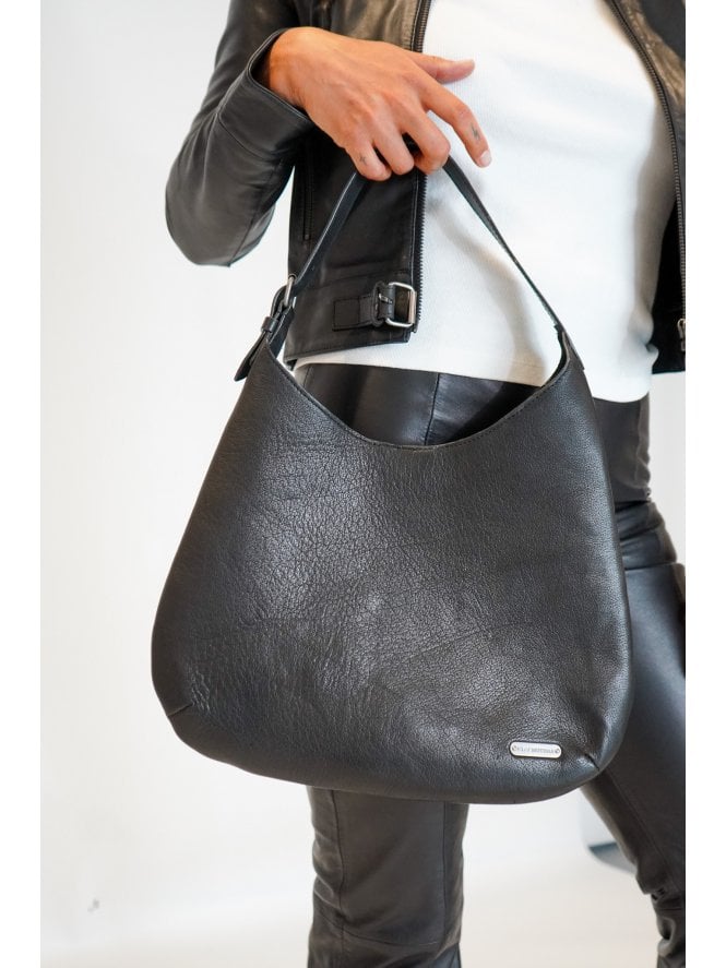 Melissa Unlined Full Grain Large Hobo Bag