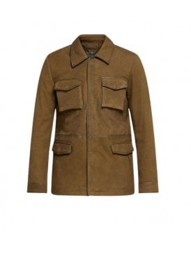 Monty Suede Finished Utility Jacket