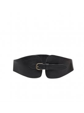 Rania Wide Belt With Buckle Fastening