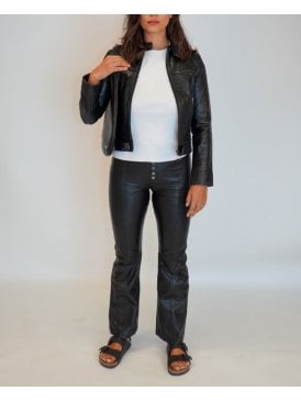 Sienna Leather Trousers