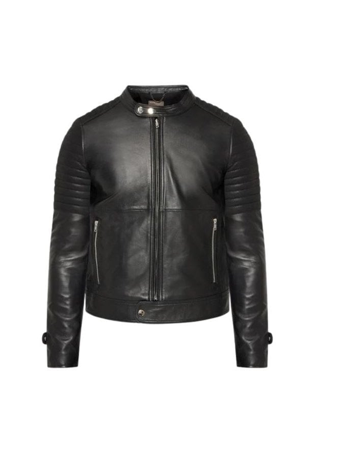 Stirling Racing Biker With Quilted Detail