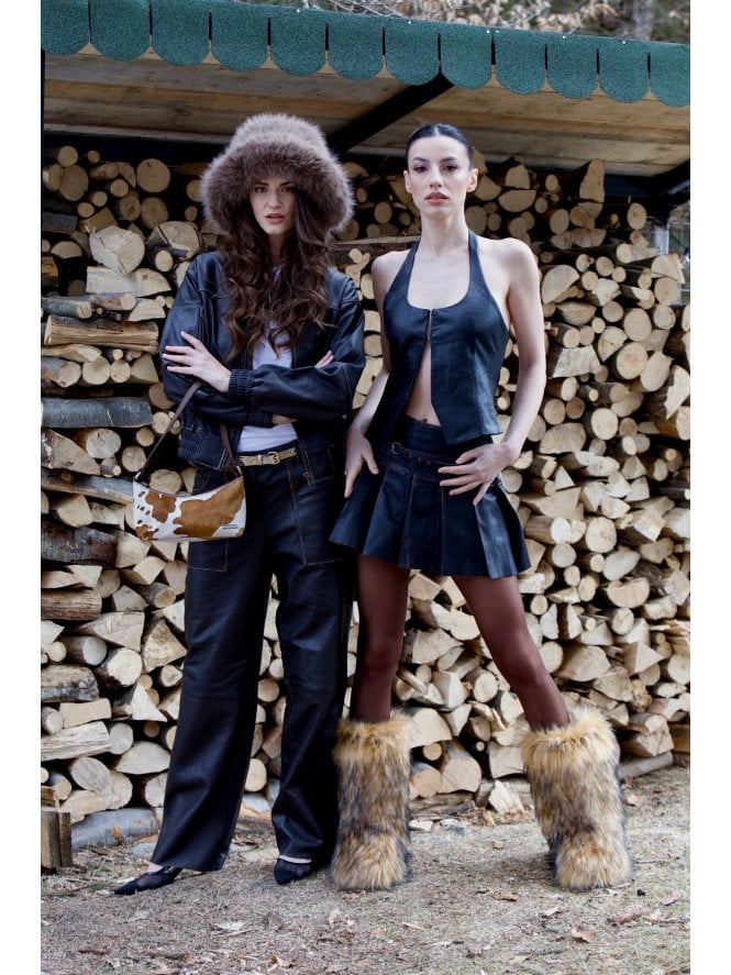 Zelda Vintage Finish Workwear Trousers