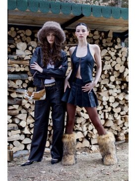 Zelda Vintage Finish Workwear Trousers
